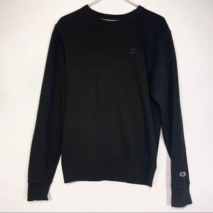 Champion Black Crewneck Sweatshirt